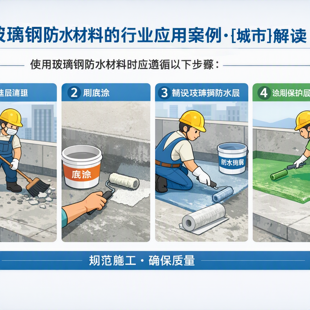 玻璃钢防水材料的行业应用案例，巴音郭楞解读