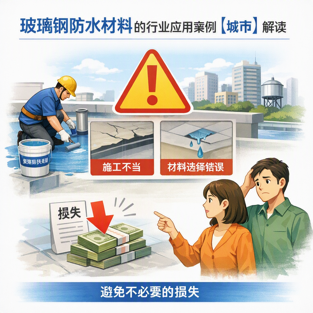 玻璃钢防水材料的行业应用案例，巴音郭楞解读